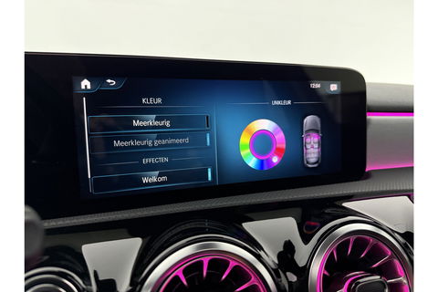 Mercedes-Benz A-Klasse 250 e AMG Limited 235PK Pano Sfeerverl. LED Carplay Camera Virtual Clima Cruise Navi PDC 18"LMV