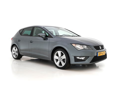 SEAT Leon 2.0 TDI FR Connect Aut. *LEATHER-MICROFIBRE | NAVI-FULLMAP | SPORT-SEATS | SEAT-SOUND | AMBIENT-LIGHT |  ECC | SHIFT-PADDLES | PDC | CRUISE | 17''ALU*