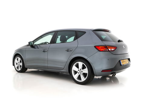 SEAT Leon 2.0 TDI FR Connect Aut. *LEATHER-MICROFIBRE | NAVI-FULLMAP | SPORT-SEATS | SEAT-SOUND | AMBIENT-LIGHT |  ECC | SHIFT-PADDLES | PDC | CRUISE | 17''ALU*