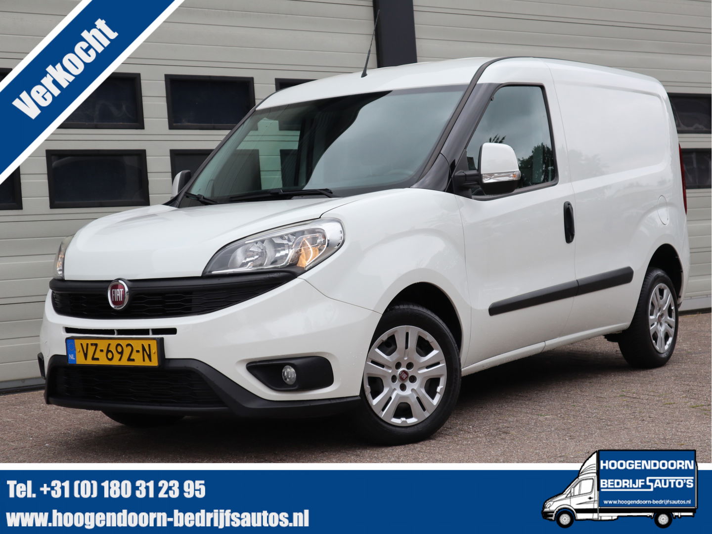 Fiat Dobló Cargo 1.3 MJ 95pk Euro 6 - Navi - Airco - Trekhaak - NAP