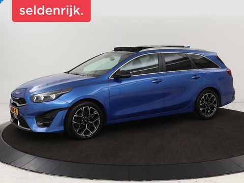Kia Ceed 1.5 T-GDi GT-Line | Panoramadak | Stoel & stuurverwarming | Adaptive cruise | Trekhaak | Leder/Alcantara | Carplay | Camera | Digital Cockpit | Full LED