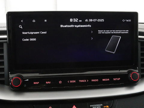 Kia Ceed 1.5 T-GDi GT-Line | Panoramadak | Stoel & stuurverwarming | Adaptive cruise | Trekhaak | Leder/Alcantara | Carplay | Camera | Digital Cockpit | Full LED