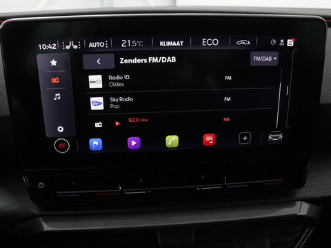 CUPRA Leon 1.4 e-Hybrid | Stoel & stuurverwarming | Camera | Adaptive cruise | Sfeerverlichting | Navigatie | Keyless | Full LED | Park Assist | PHEV