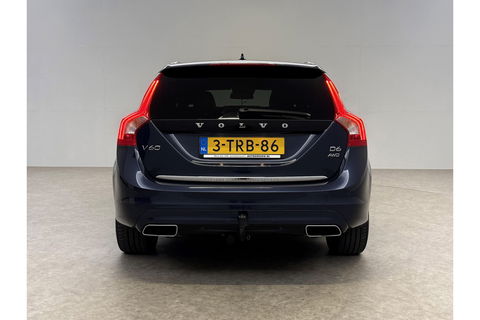 Volvo V60 2.4 D6 AWD Plug-In Hybrid Summum 215PK Trekhaak LED Clima Cruise Navi Memory Stoelverwarming 17''LMV