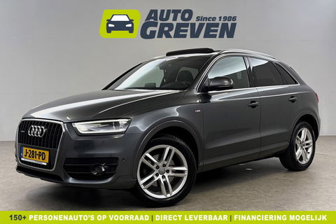 Audi Q3 2.0 TFSI quattro S-Line 170PK Pano LED Camera Trekhaak Clima Cruise Navi PDC 18"LMV