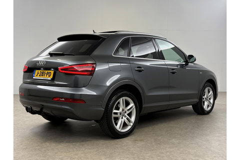 Audi Q3 2.0 TFSI quattro S-Line 170PK Pano LED Camera Trekhaak Clima Cruise Navi PDC 18"LMV