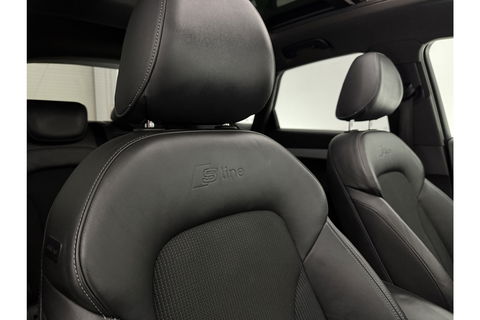 Audi Q3 2.0 TFSI quattro S-Line 170PK Pano LED Camera Trekhaak Clima Cruise Navi PDC 18"LMV