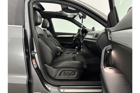 Audi Q3 2.0 TFSI quattro S-Line 170PK Pano LED Camera Trekhaak Clima Cruise Navi PDC 18"LMV