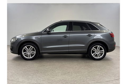 Audi Q3 2.0 TFSI quattro S-Line 170PK Pano LED Camera Trekhaak Clima Cruise Navi PDC 18"LMV