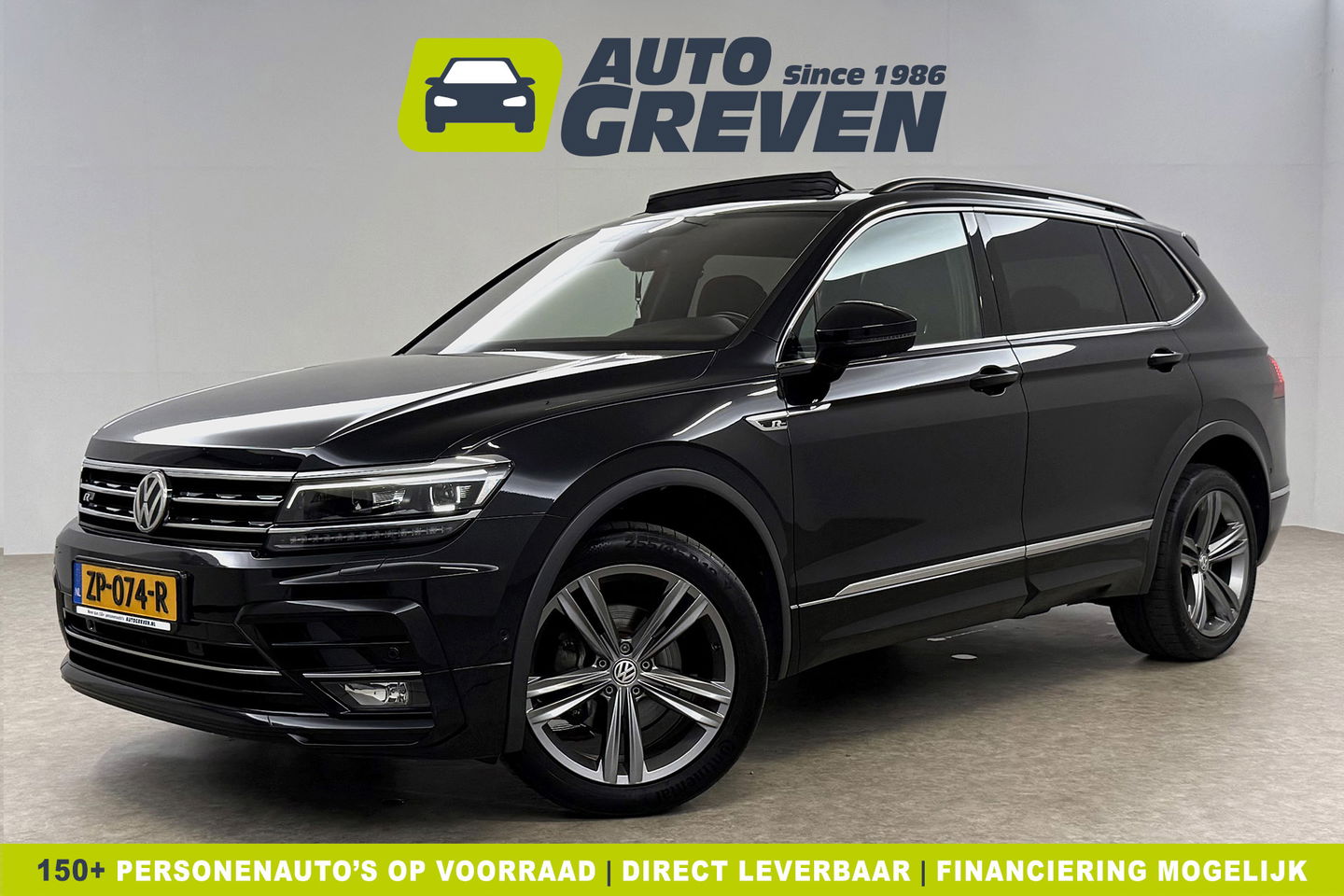 Volkswagen Tiguan 1.5 TSI 150PK Allspace R-Line 7P Pano LED Carplay Virtual Camera Clima Cruise Navi PDC 19''LMV