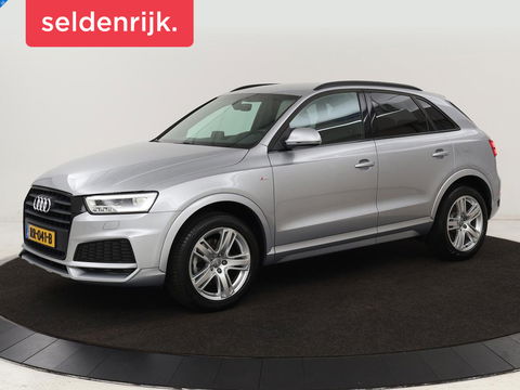 Audi Q3 1.4 TFSI Sport S Line Edition | Origineel NL | Half leder | Trekhaak | Full LED | Sportstoelen | Navigatie | Climate control | Parkeerhulp | Cruise control | Bluetooth | Getint glas