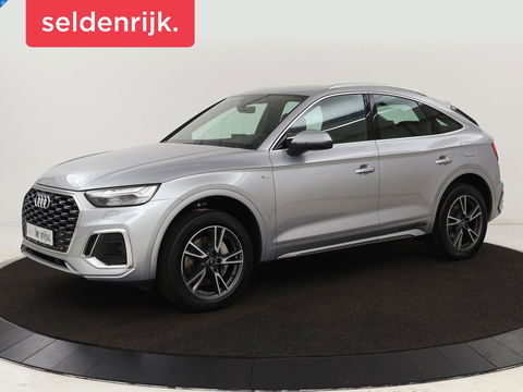 Audi Q5 Sportback 50 TFSI e S edition | Stoelverwarming | Adaptive cruise | Carplay | Matrix LED | Half leder | Sportstoelen | Virtual Cockpit | PHEV