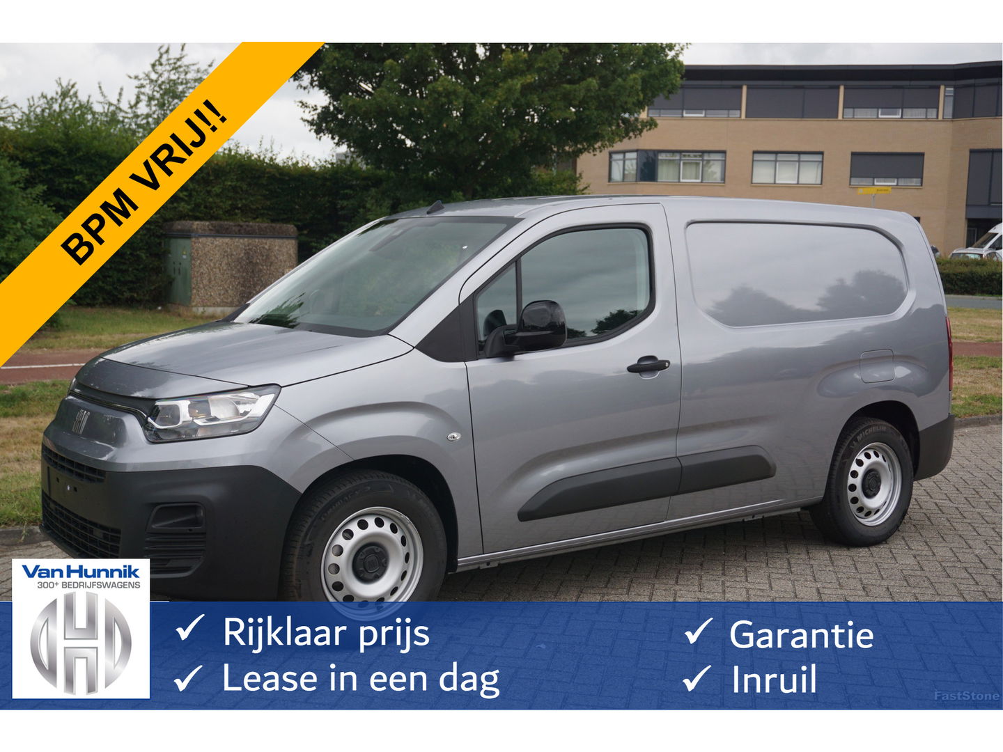 Fiat E-Doblò L2 50 kWh BPM VRIJ Climate, Navi, Camera, Cruise!! NR. B488*