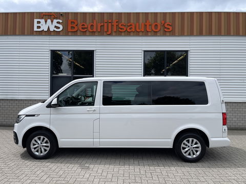 Volkswagen Transporter 2.0 TDI DSG automaat L2H1 30 DC 5 persoons / vaste prijs rijklaar € 27.950 ex btw / lease vanaf € 456 / airco / cruise / navi / achterdeuren / euro 6 / bpm vrij !