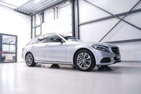 Mercedes-Benz C-Klasse Estate 350 e Lease Edition | luchtvering | 360 cam | led | NAP NL auto | rijklaar |