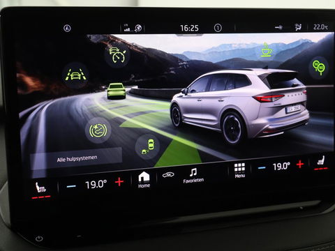 Škoda Enyaq iV 80 Sportline | Stoelverwarming | Adaptive cruise | Trekhaak | Camera | Matrix LED | Carplay | Leder/Alcantara | Keyless | Stuurverwarming