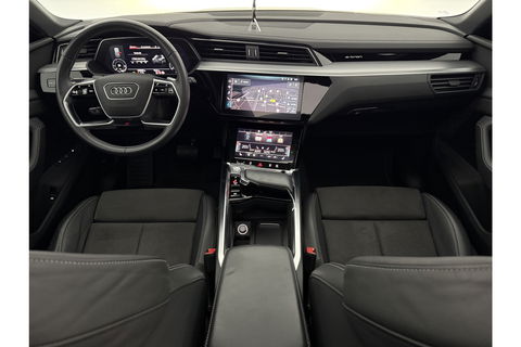 Audi e-tron 50 quattro Launch edition S-Line 71 kWh 313PK Pano Sfeer Memory Virtual Clima Cruise Carplay LED Navi PDC 20"LMV