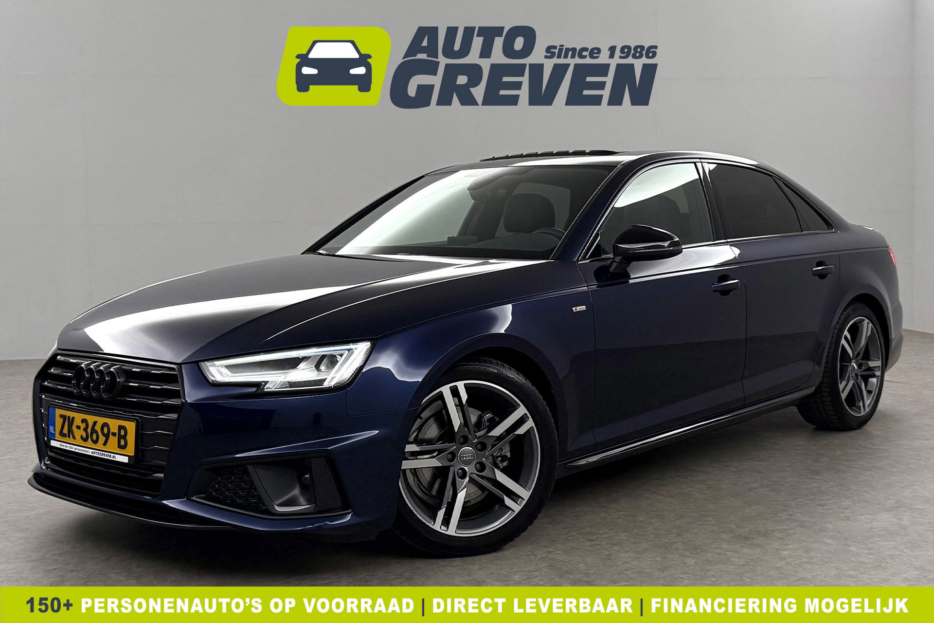 Audi A4 35 TFSI 150PK S-line Pano LED Sfeerverl. Clima Cruise Navigatie PDC 18''LMV