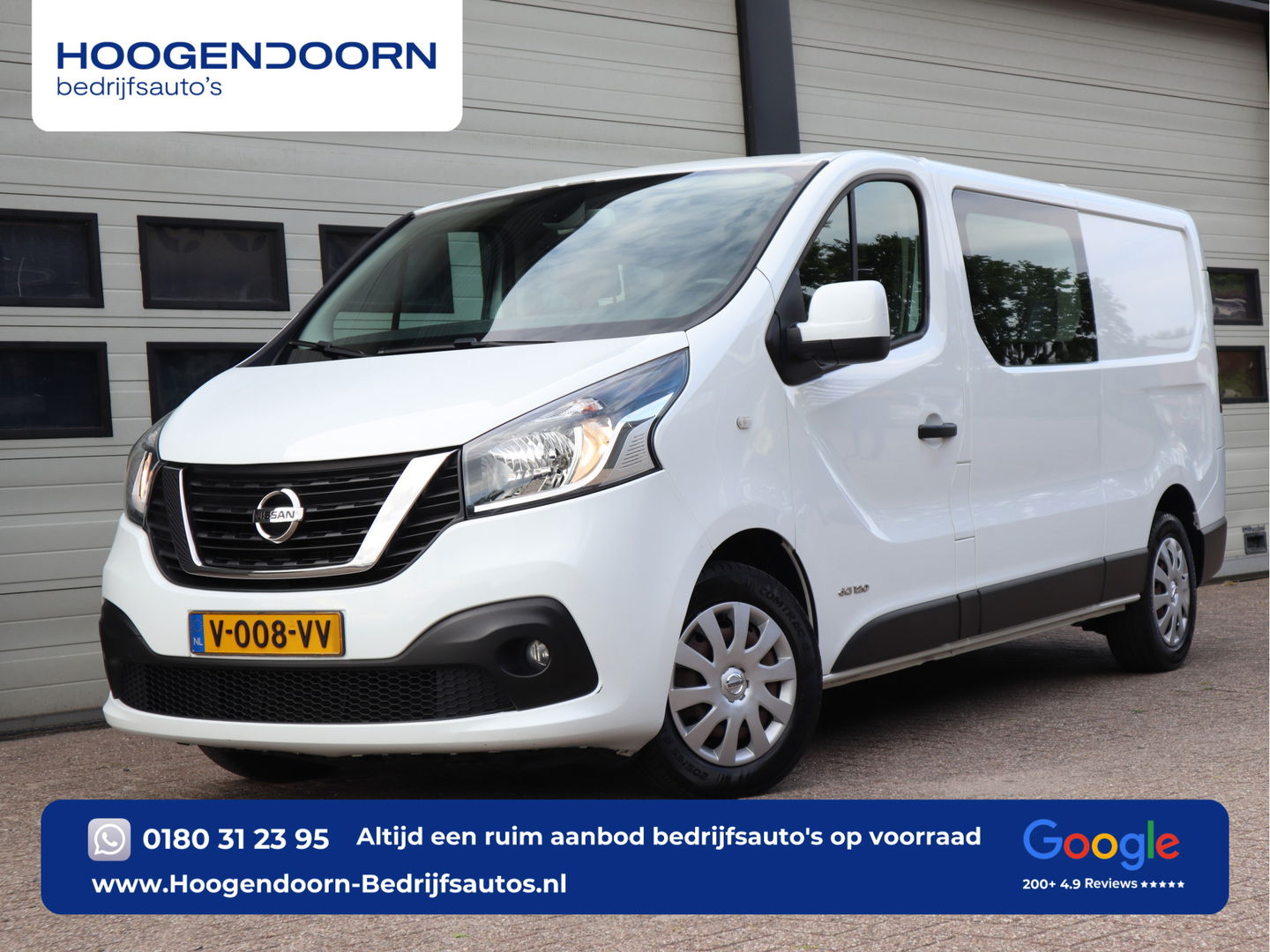Nissan NV300 1.6 dCi 120 pk Euro 6 - L2 Lang - Dubbele Cabine DC - MARGE