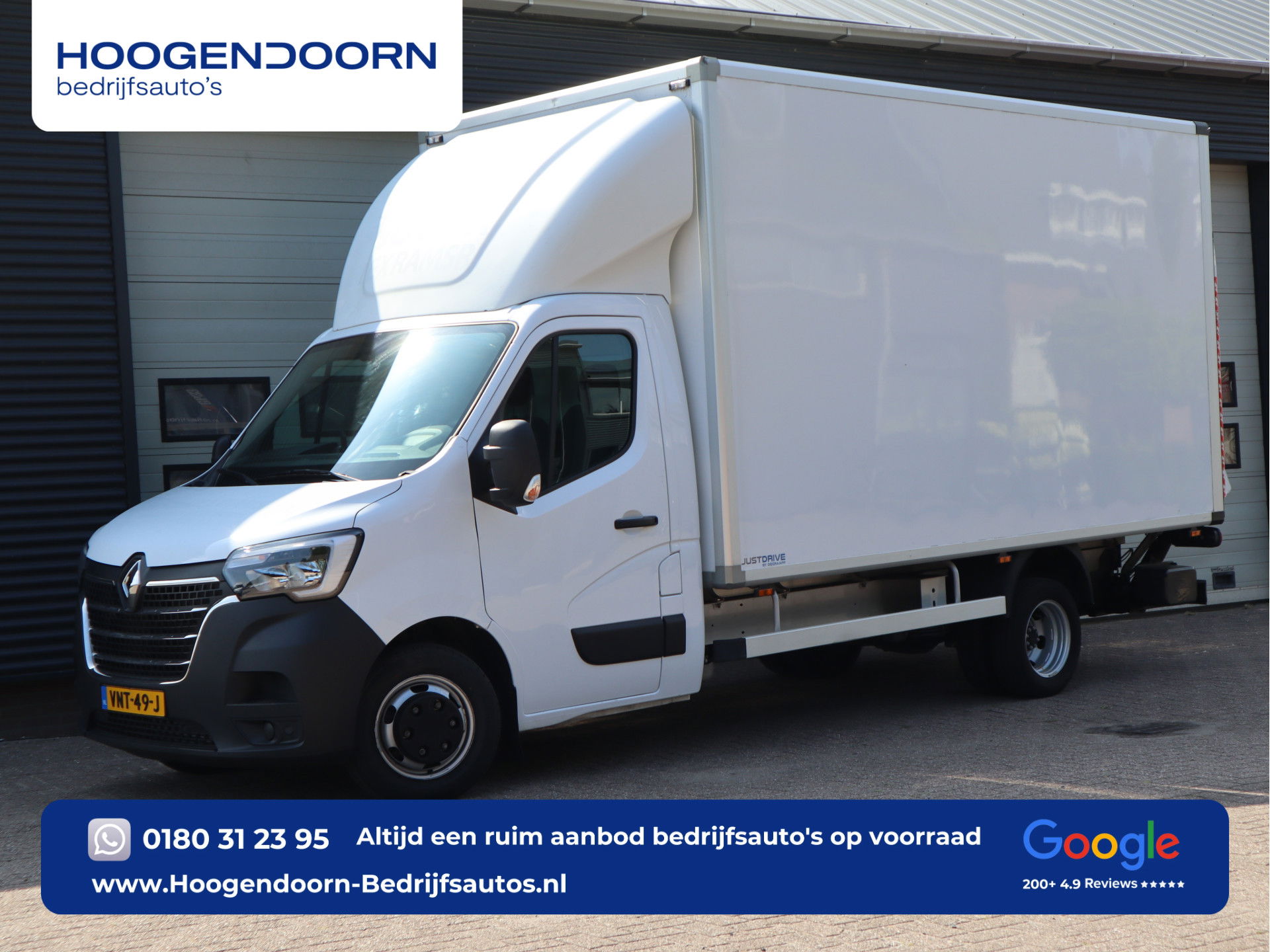 Renault Master T35 2.3 dCi 165 pk Euro 6 - Bakwagen - Dubbel Lucht - Laadklep - Camera