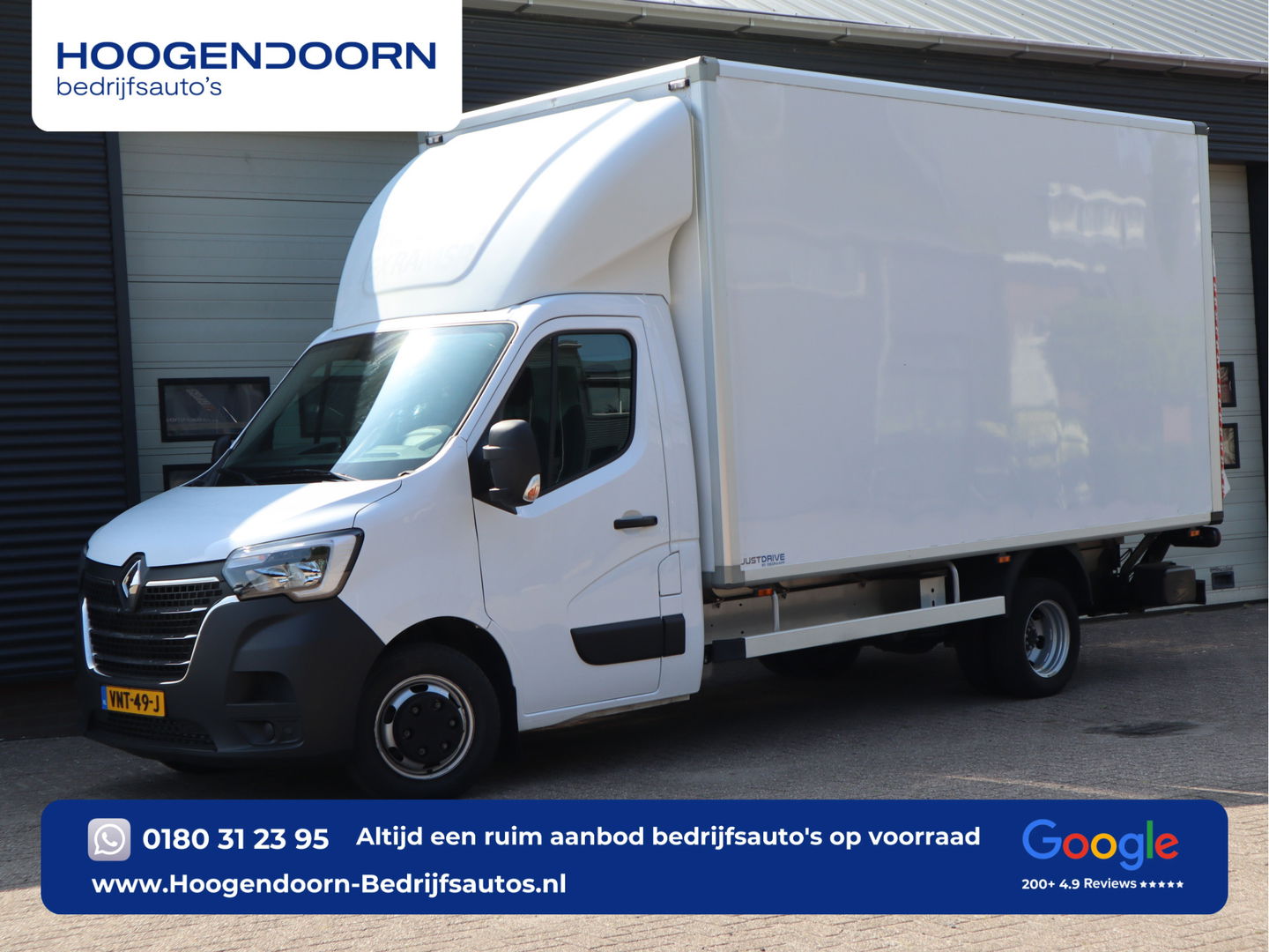 Renault Master T35 2.3 dCi 165 pk Euro 6 - Bakwagen - Dubbel Lucht - Laadklep - Camera