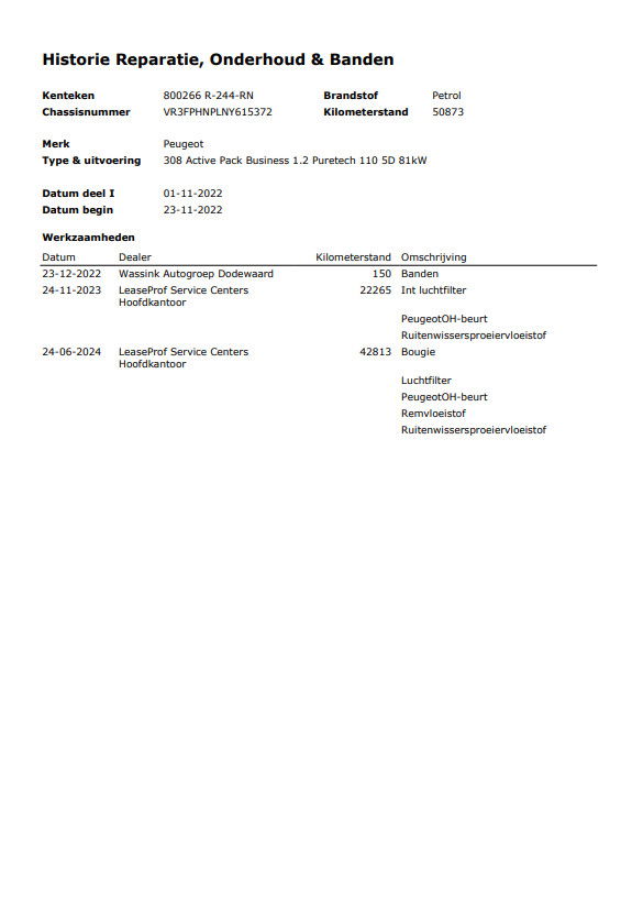 Peugeot 308 1.2 PureTech Active Pack Business AIRCO / CRUISE CONTROLE / NEDERLANDSE AUTO