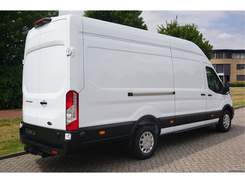 Ford Transit 350L 130PK L4H3 BPM VRIJ!! 12" Sync4 Navi, Trekhaak, Stoel-Stoel!! NR. B03*