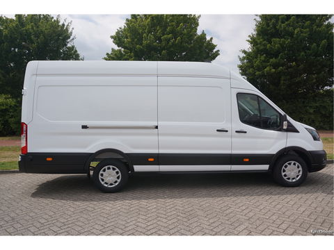 Ford Transit 350L 130PK L4H3 BPM VRIJ!! 12" Sync4 Navi, Trekhaak, Stoel-Stoel!! NR. B03*