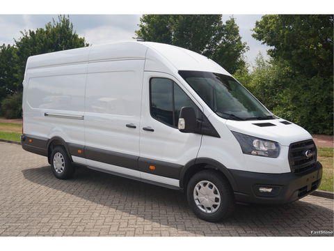 Ford Transit 350L 130PK L4H3 BPM VRIJ!! 12" Sync4 Navi, Trekhaak, Stoel-Stoel!! NR. B03*