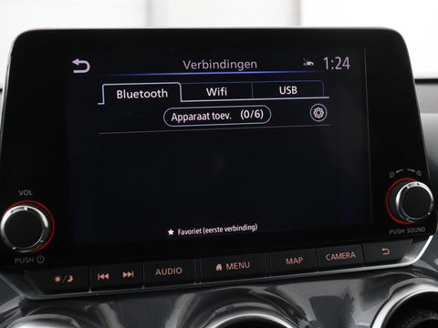 Nissan Juke 1.0 DIG-T N-Connecta | Carplay | Keyless | Navigatie | Full LED | Climate control | Parkeerhulp | Cruise control