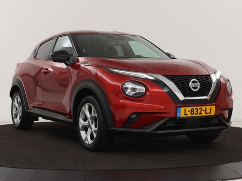 Nissan Juke 1.0 DIG-T N-Connecta | Carplay | Keyless | Navigatie | Full LED | Climate control | Parkeerhulp | Cruise control