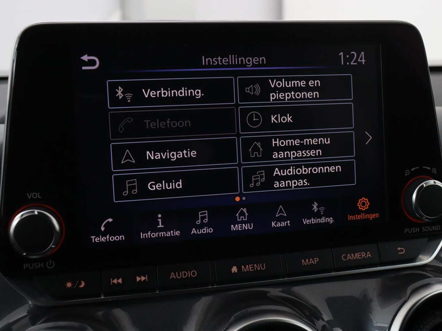 Nissan Juke 1.0 DIG-T N-Connecta | Carplay | Keyless | Navigatie | Full LED | Climate control | Parkeerhulp | Cruise control