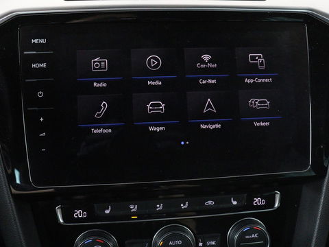 Volkswagen Passat 1.4 TSI R Line | Trekhaak | 360 camera | Stoelverwarming | Leder/Alcantara | Carplay | Adaptive cruise | Navigatie | Full LED | Virtual Cockpit