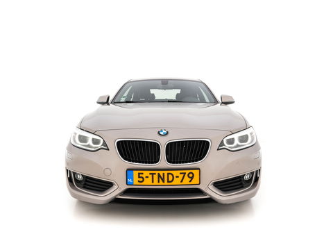 BMW 2 Serie Coupé 220d High Executive Aut. *FULL-LEATHER | XENON | NAVI-FULLMAP | HIFI-SOUND | SPORT-SEATS | KEYLESS | ECC | PDC | CRUISE | 17''ALU*