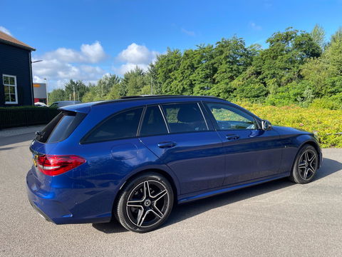 Mercedes-Benz C-Klasse Estate 300 e HYBRIDE AMG NIGHT-PAKKET PANORAMADAK 360" CAMERA TREKHAAK
