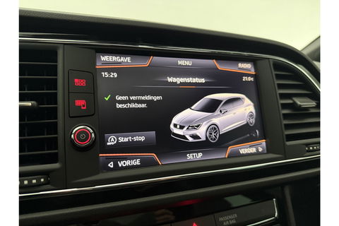 SEAT Leon 2.0 191PK TSI FR Pano Sfeer LED Virtual Carplay Camera Clima Cruise Navi PDC 18''LMV