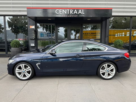 BMW 4 Serie Coupé 420i High Exe Sportline|Pdc|Keyless|Leder|Cruise Control|Stoelverwarming|Navi|NL-Auto|184PK