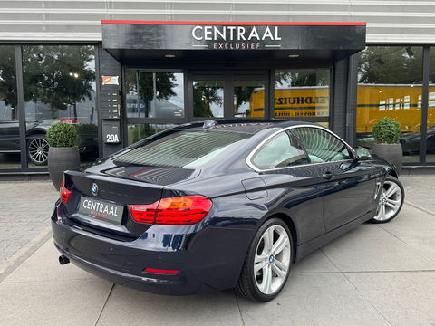 BMW 4 Serie Coupé 420i High Exe Sportline|Pdc|Keyless|Leder|Cruise Control|Stoelverwarming|Navi|NL-Auto|184PK