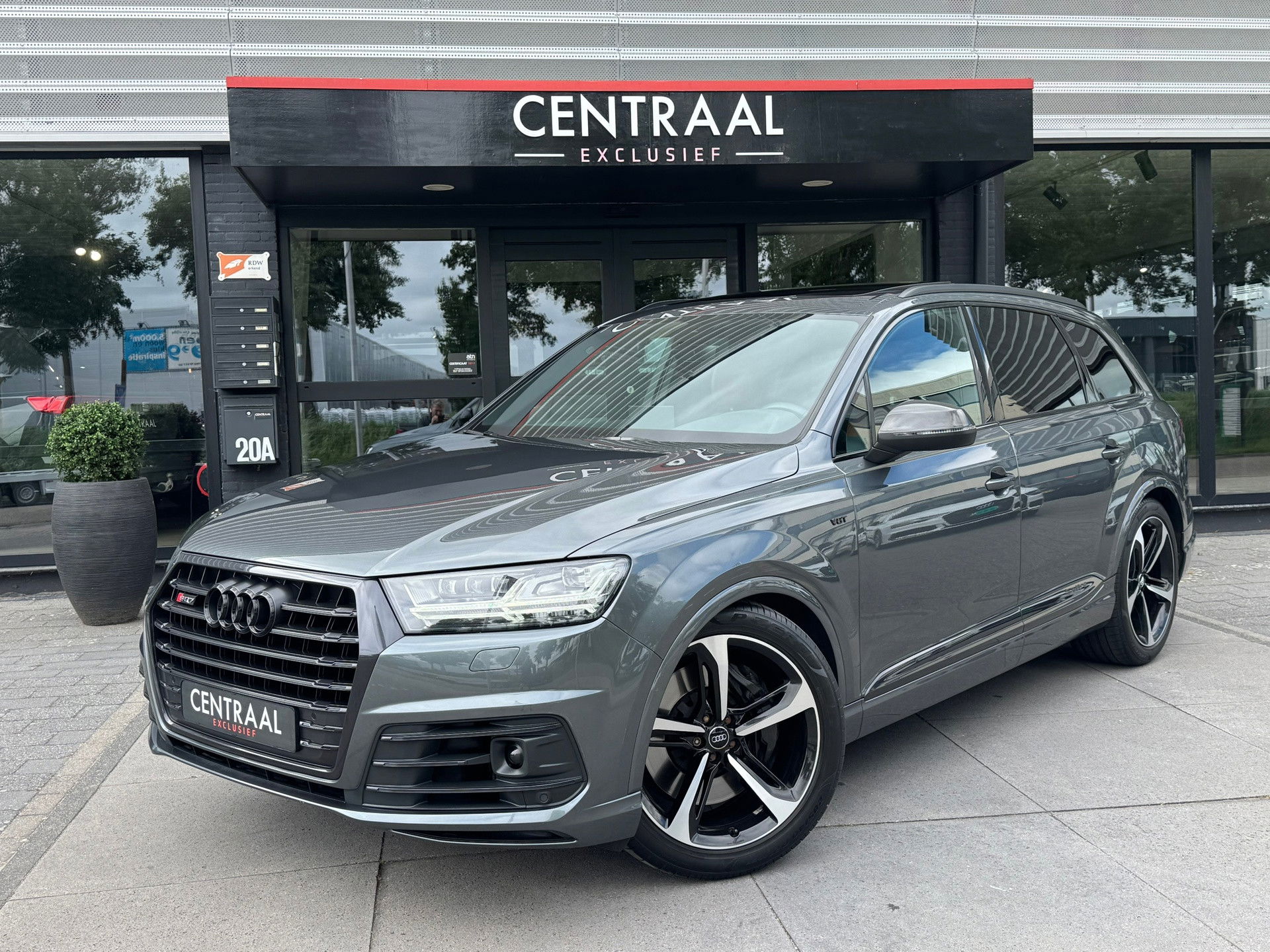 Audi SQ7 4.0 TDI Quattro Pro Line + 435PK|Pano|Camera|Luchtvering|Leder|Keyless|Ambient Light|Stoelverwarming