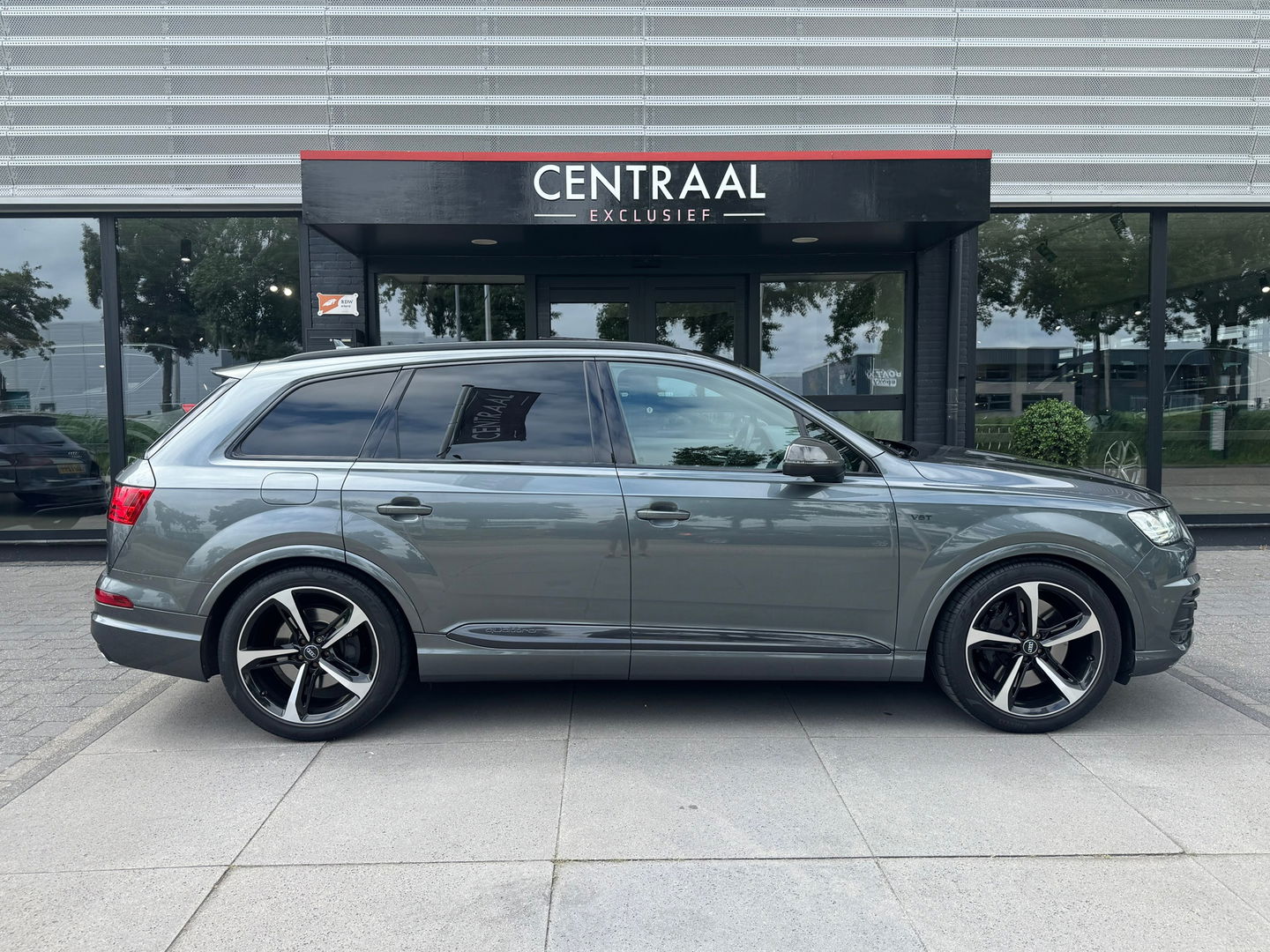 Audi SQ7 4.0 TDI Quattro Pro Line + 435PK|Pano|Camera|Luchtvering|Leder|Keyless|Ambient Light|Stoelverwarming