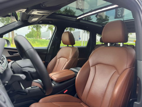 Audi SQ7 4.0 TDI Quattro Pro Line + 435PK|Pano|Camera|Luchtvering|Leder|Keyless|Ambient Light|Stoelverwarming