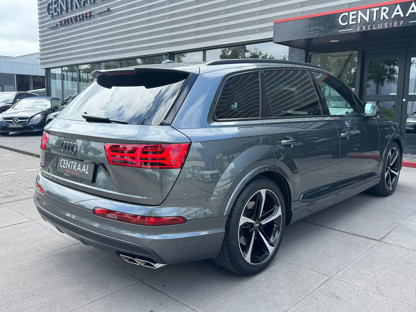 Audi SQ7 4.0 TDI Quattro Pro Line + 435PK|Pano|Camera|Luchtvering|Leder|Keyless|Ambient Light|Stoelverwarming