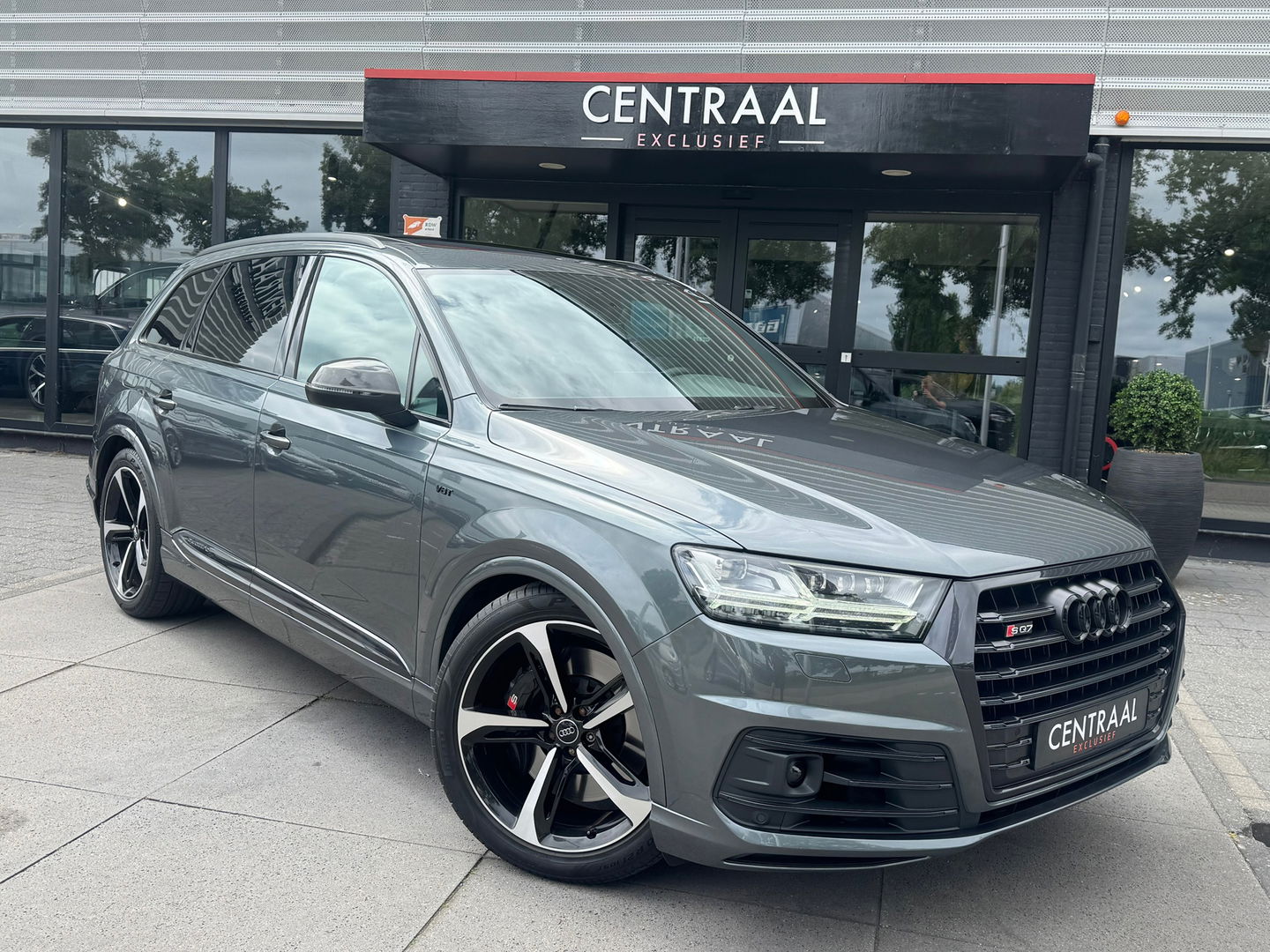 Audi SQ7 4.0 TDI Quattro Pro Line + 435PK|Pano|Camera|Luchtvering|Leder|Keyless|Ambient Light|Stoelverwarming