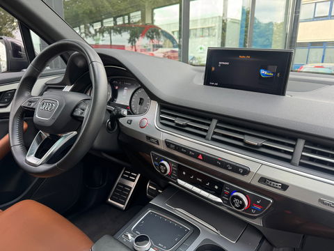 Audi SQ7 4.0 TDI Quattro Pro Line + 435PK|Pano|Camera|Luchtvering|Leder|Keyless|Ambient Light|Stoelverwarming