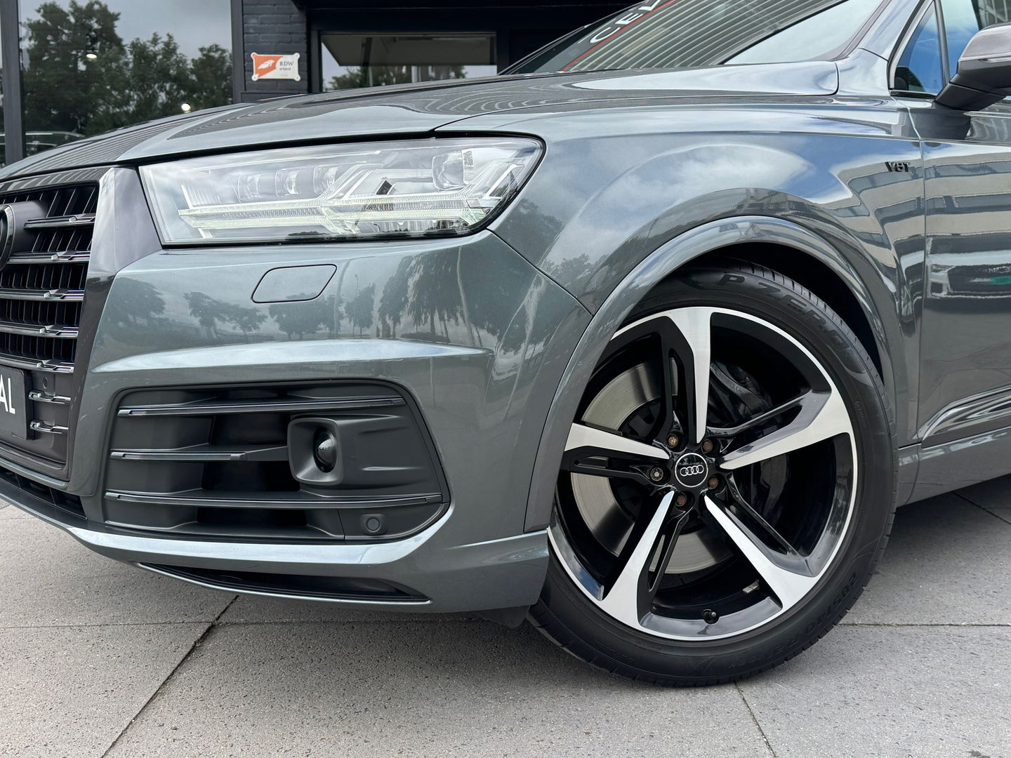 Audi SQ7 4.0 TDI Quattro Pro Line + 435PK|Pano|Camera|Luchtvering|Leder|Keyless|Ambient Light|Stoelverwarming