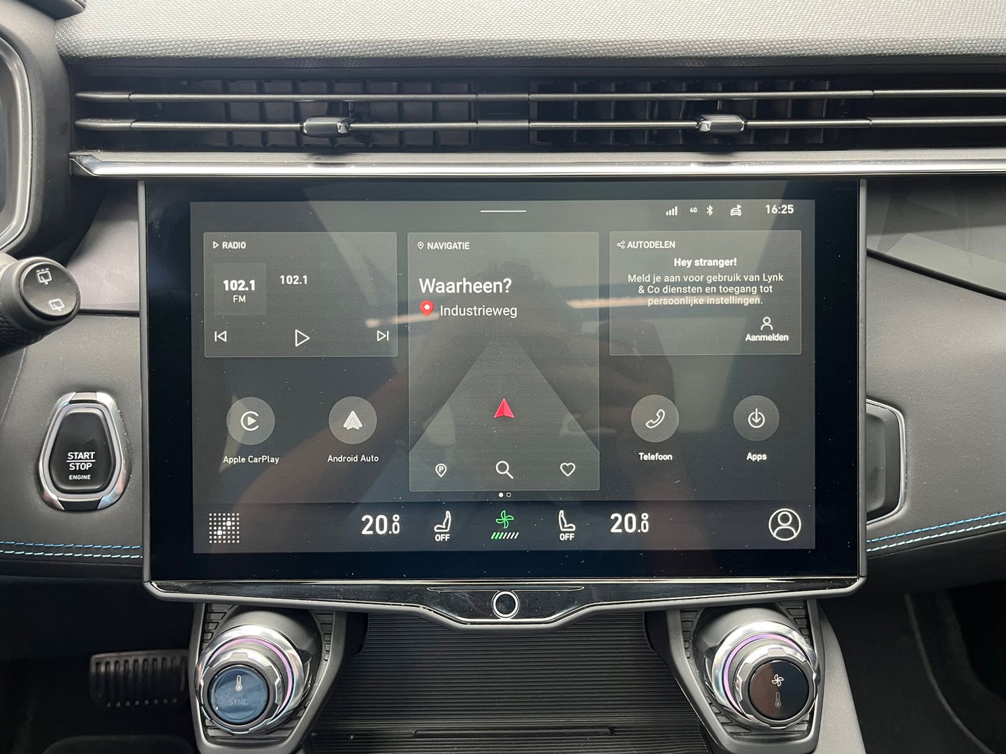 Lynk & Co 01 1.5 262PK|Pano|Infinity|BTW|Memory|360Camera|ACC|Carplay|Ambient Light|Keyless|Facelift|NL-Auto
