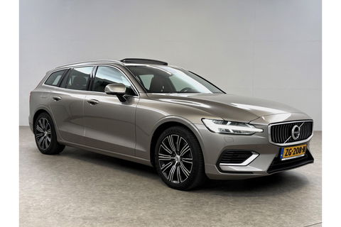 Volvo V60 2.0 T8 Twin Engine AWD Inscription 304PK Pano Harman/Kardon Trekhaak Memory Head-up LED Virtual Stoelverwarming/Stoelventilatie Cruise Carplay Camera Navi 18"LMV