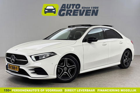 Mercedes-Benz A-Klasse 200 AMG Night Upgrade 164PK Pano Sfeer LED Carplay Virtual Camera Clima Cruise Navi PDC 18''LMV