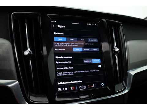Volvo V90 2.0 T6 AWD Recharge R-Design | Pano-dak | 360 camera | Trekhaak | H&K audio |