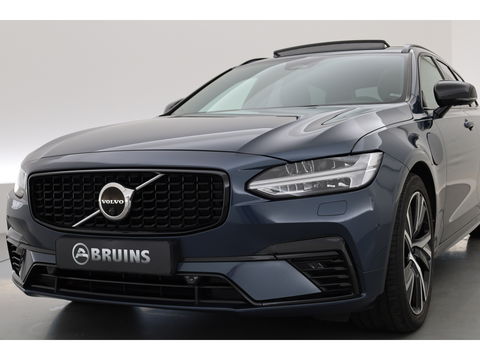 Volvo V90 2.0 T6 AWD Recharge R-Design | Pano-dak | 360 camera | Trekhaak | H&K audio |